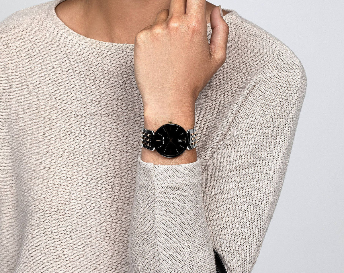 Rado Florence Quartz Unisex Watches in Round case & Black Dial R48912153
