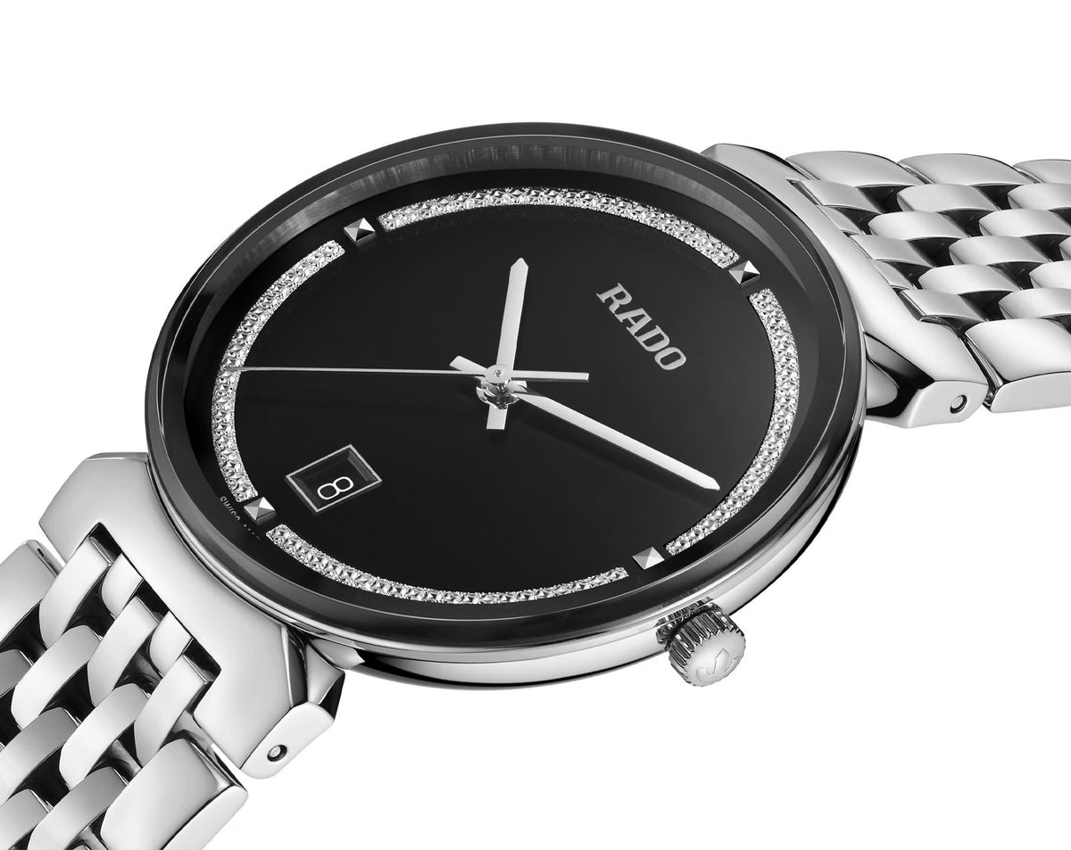 Rado Florence Quartz Unisex Watches in Round case & Black Dial R48912163