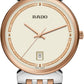 Rado Florence Quartz Unisex Watches in Round case & Gold Dial R48912403