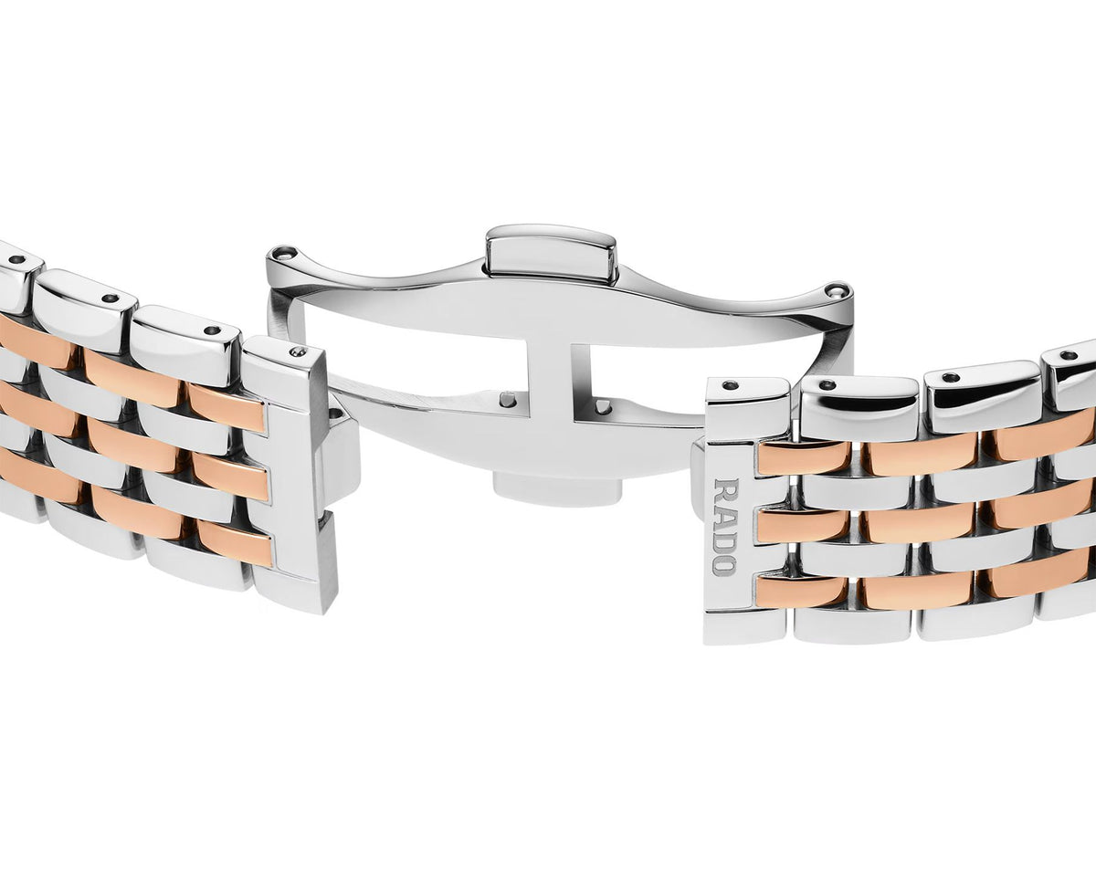 Rado Florence Quartz Unisex Watches in Round case & Gold Dial R48912403