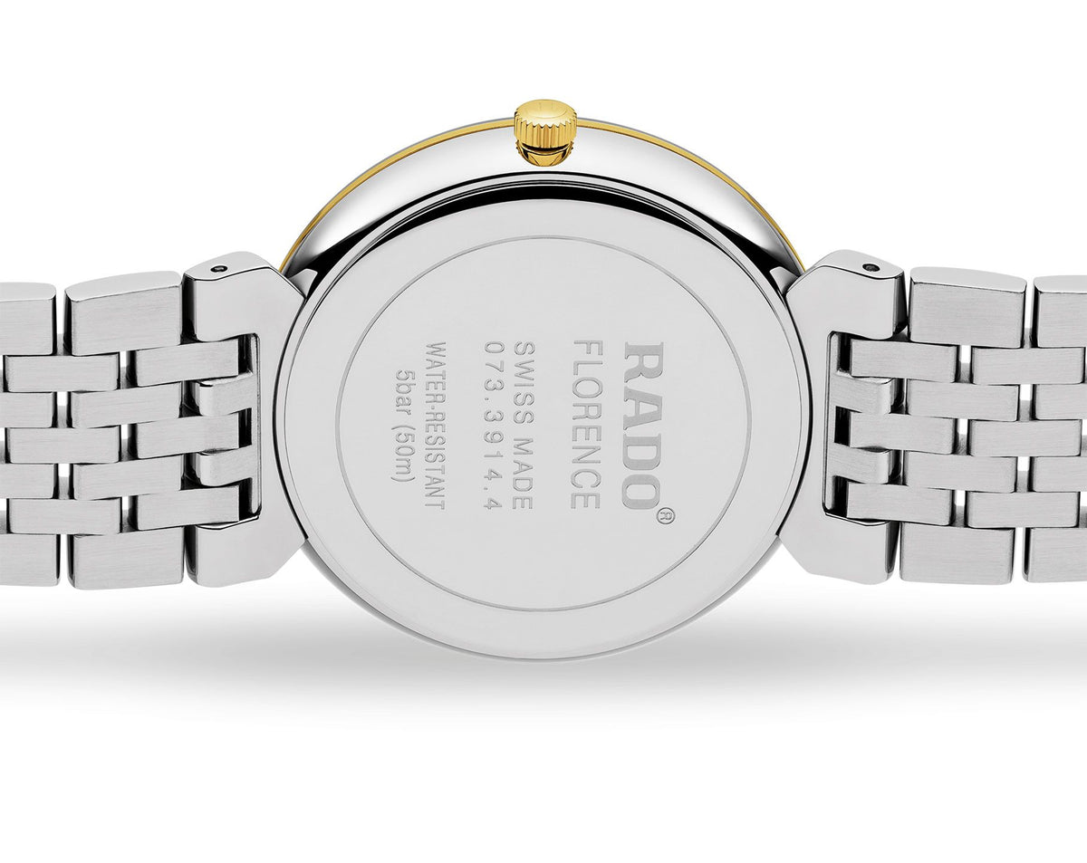Rado Florence Quartz Unisex Watches in Round case & Black Dial R48912703