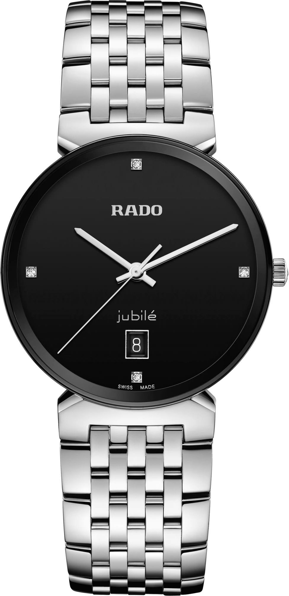 Rado Florence Quartz Unisex Watches in Round case & Black Dial R48912713