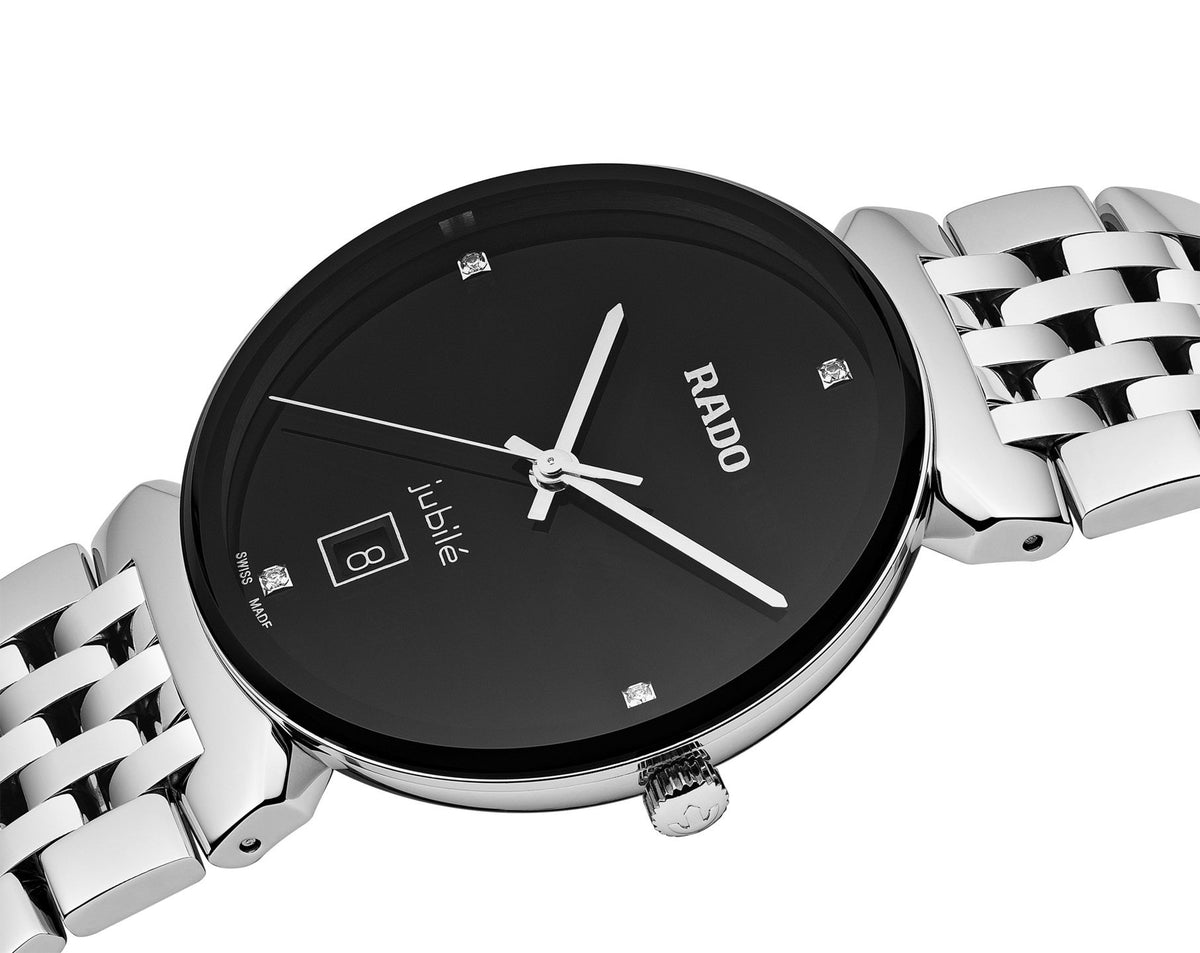 Rado Florence Quartz Unisex Watches in Round case & Black Dial R48912713