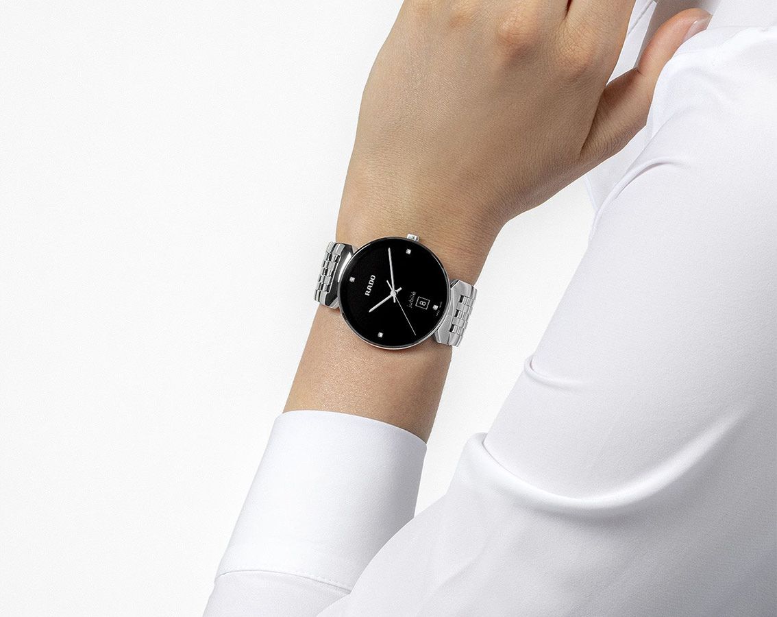 Rado Florence Quartz Unisex Watches in Round case & Black Dial R48912713