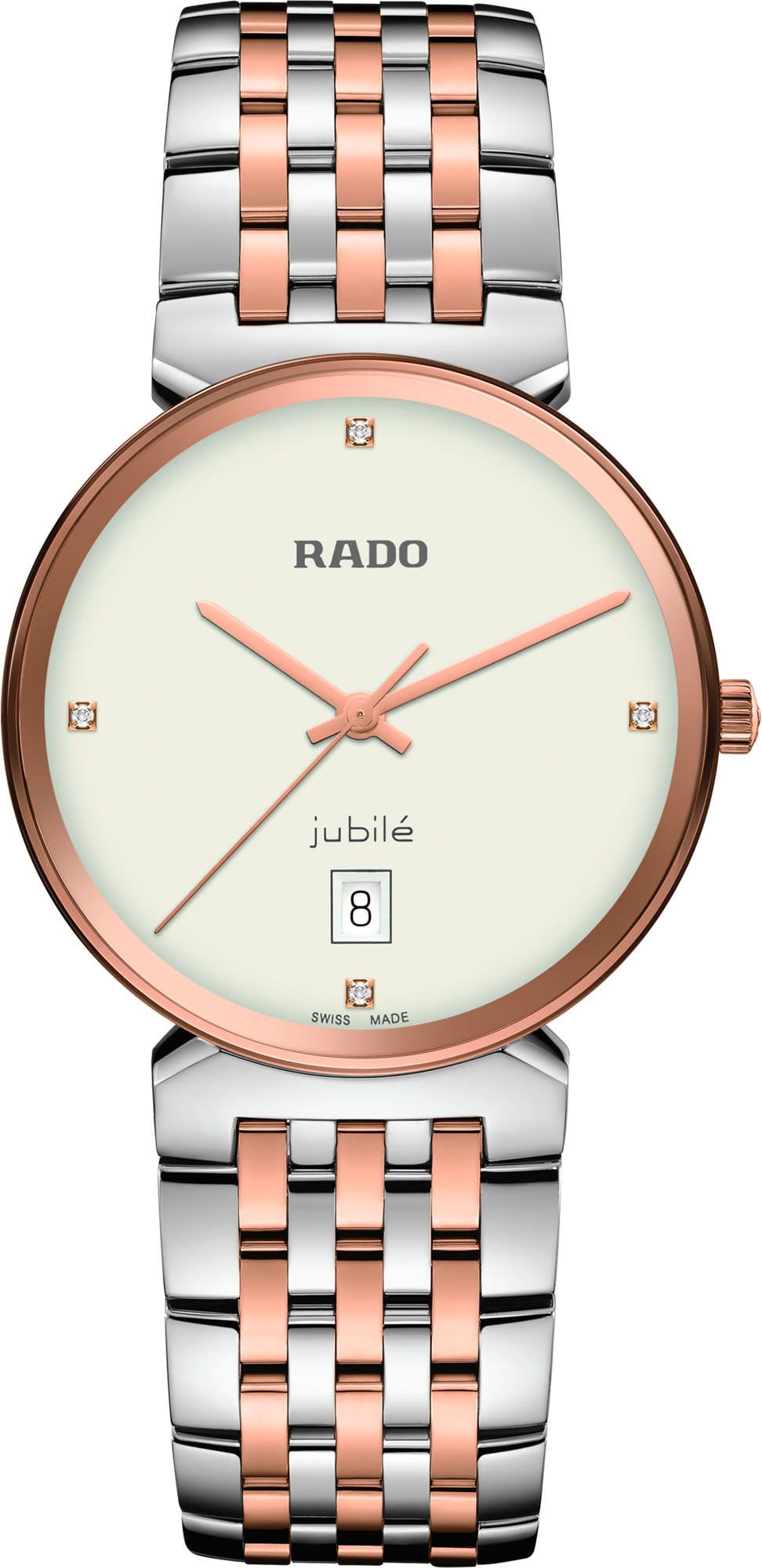 Rado Florence Quartz Unisex Watches in Round case & White Dial R48912723