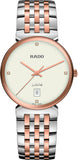 Rado Florence Quartz Unisex Watches in Round case & White Dial R48912723