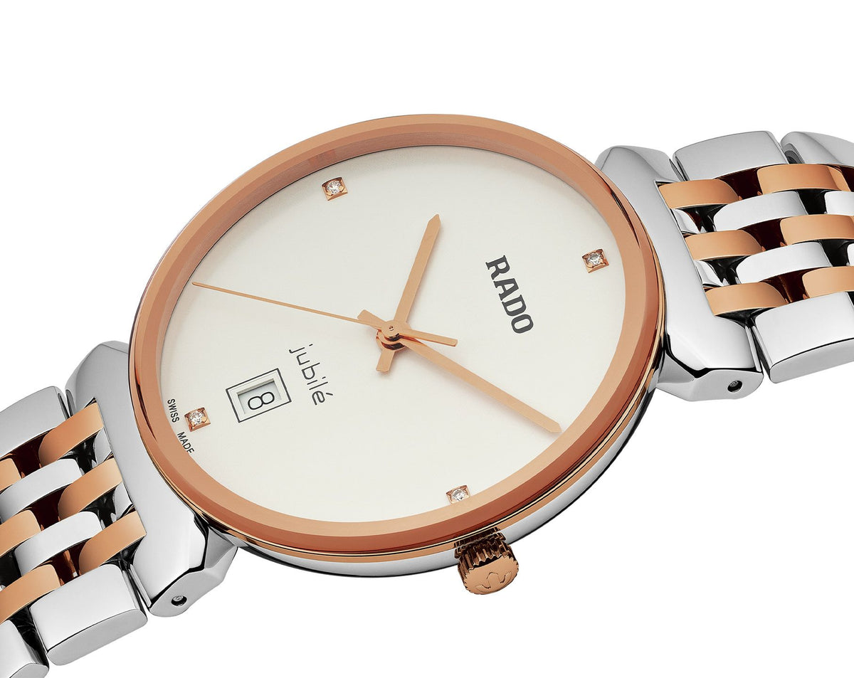 Rado Florence Quartz Unisex Watches in Round case & White Dial R48912723
