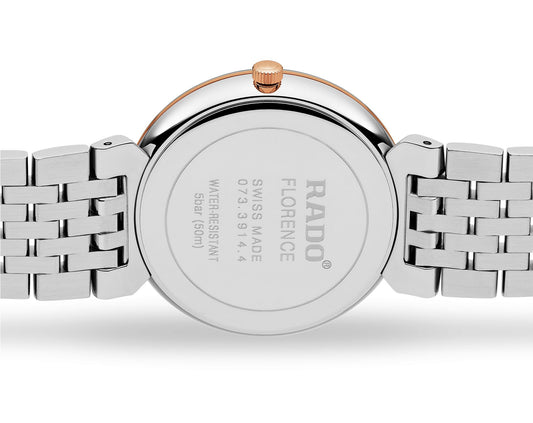 Rado Florence Quartz Unisex Watches in Round case & White Dial R48912723