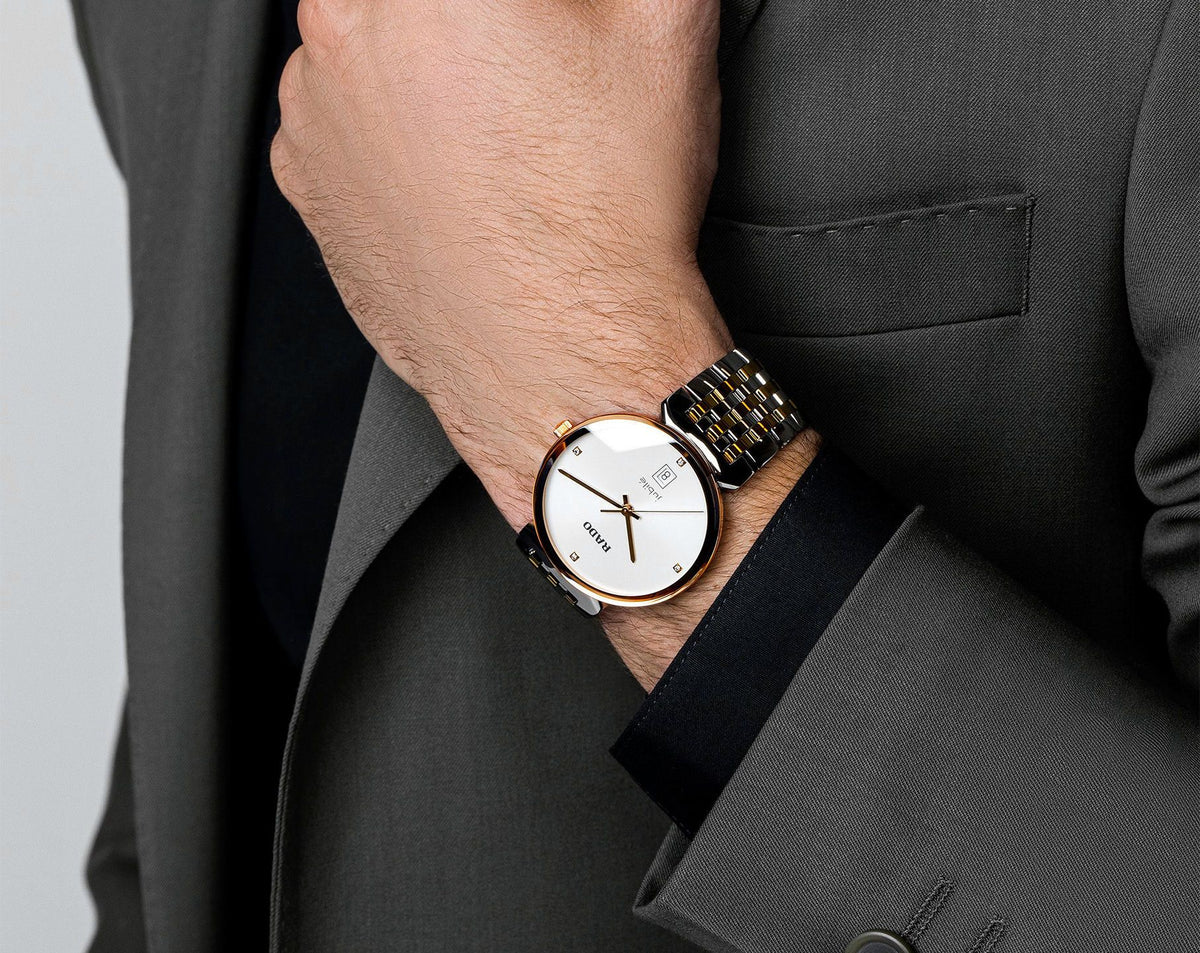 Rado Florence Quartz Unisex Watches in Round case & White Dial R48912723