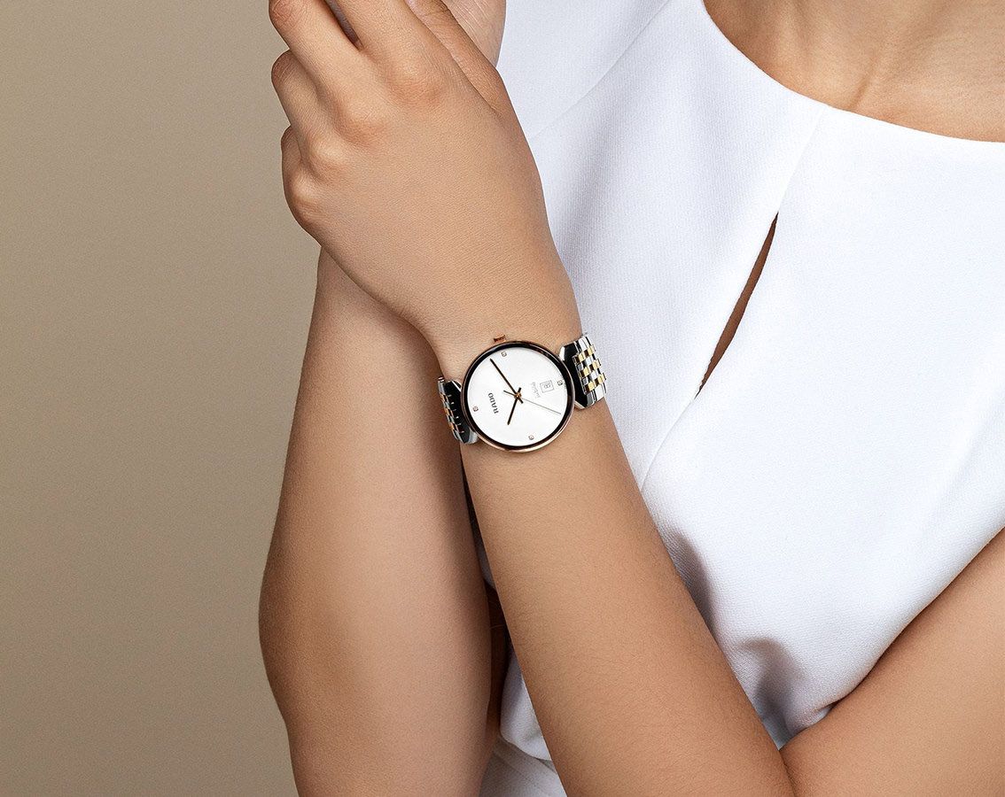 Rado Florence Quartz Unisex Watches in Round case & White Dial R48912723