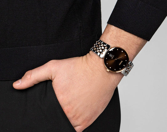 Rado Florence Quartz Unisex Watches in Round case & Brown Dial R48912763