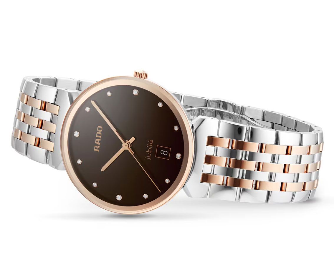 Rado Florence Quartz Unisex Watches in Round case & Brown Dial R48912763