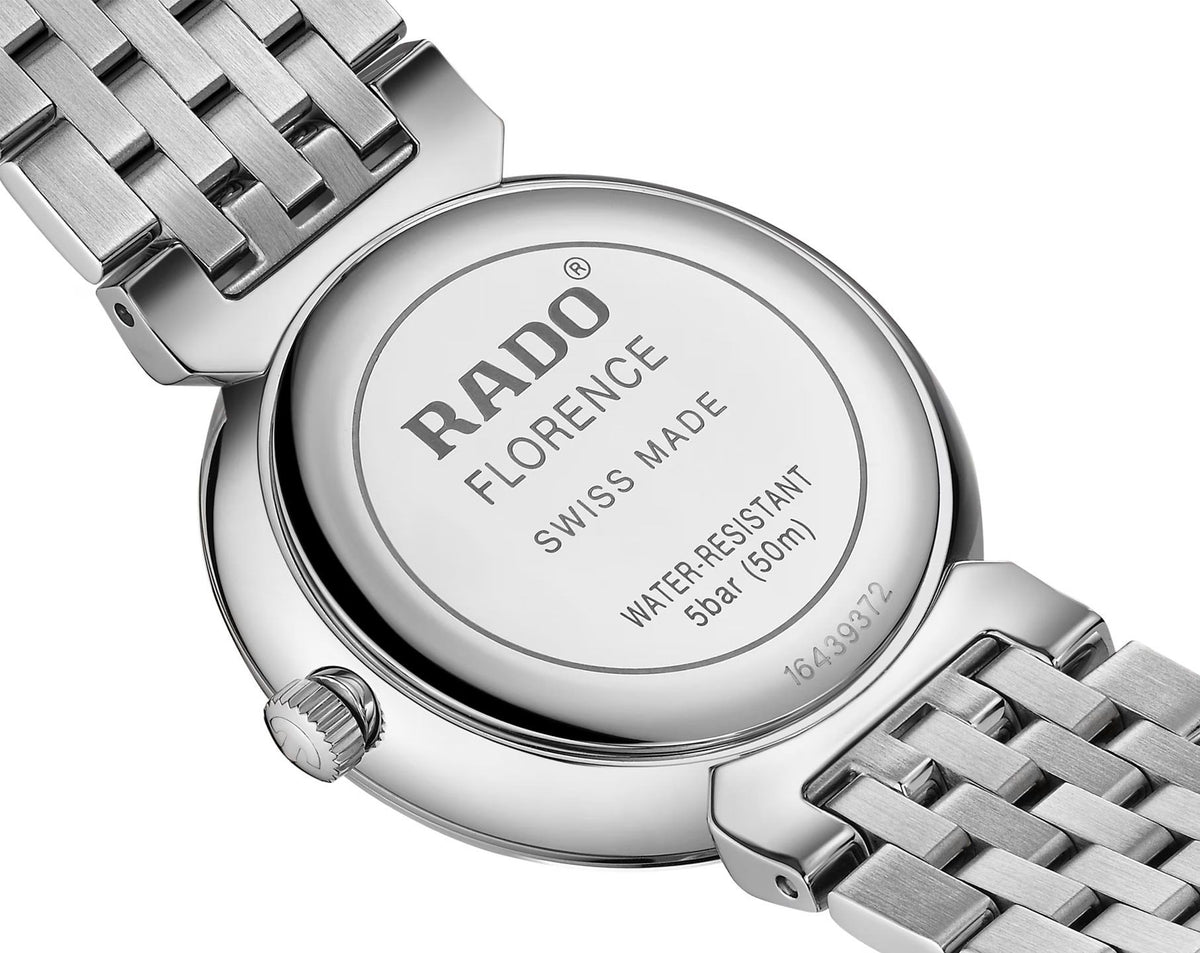 Rado Florence Quartz Women Watches in Round case & Black Dial R48913163
