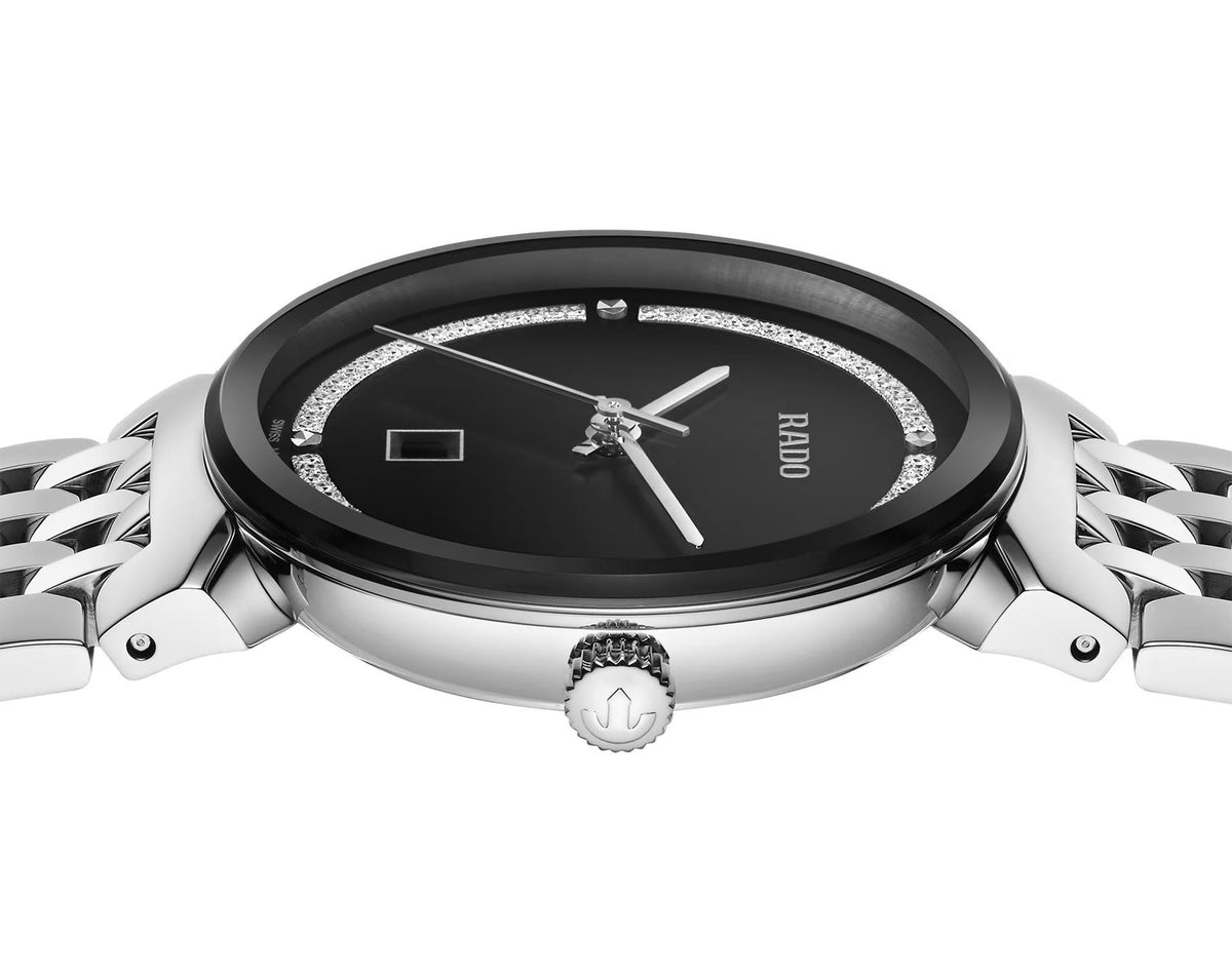 Rado Florence Quartz Women Watches in Round case & Black Dial R48913163