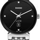 Rado Florence Quartz Women Watches in Round case & Black Dial R48913713