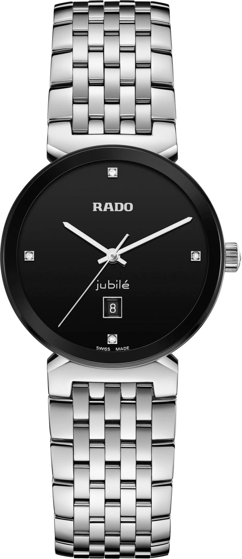 Rado Florence Quartz Women Watches in Round case & Black Dial R48913713