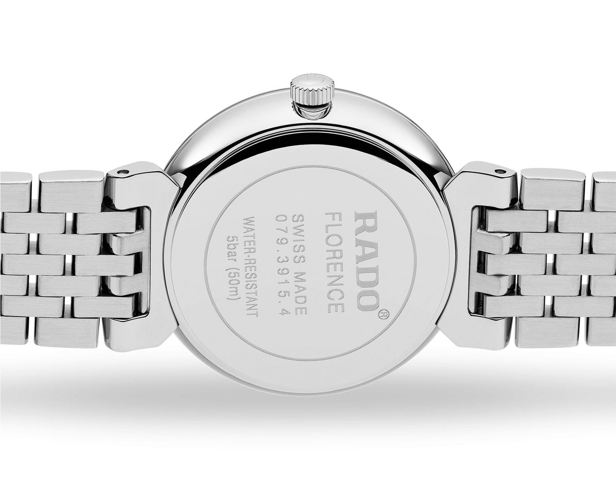 Rado Florence Quartz Women Watches in Round case & Black Dial R48913713