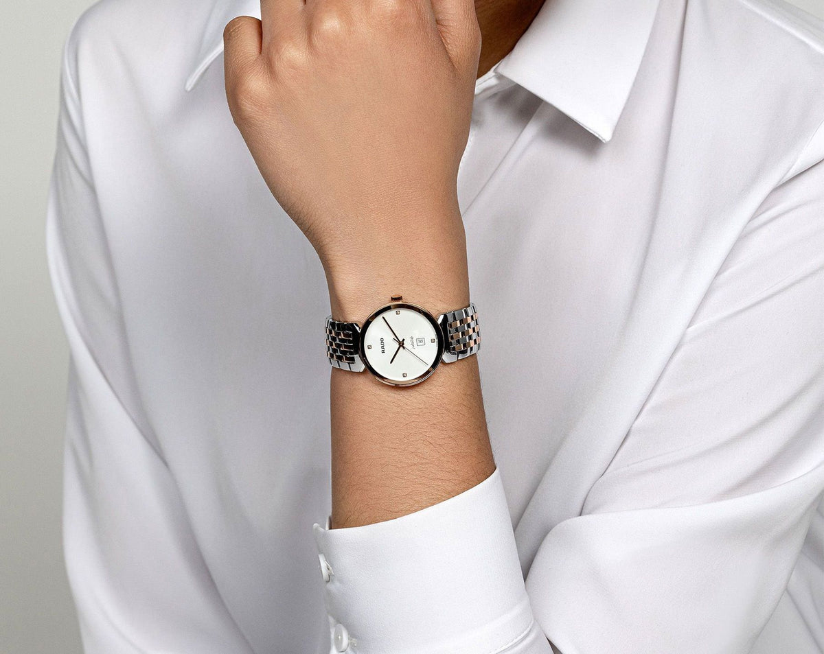 Rado Florence Quartz Women Watches in Round case & White Dial R48913723