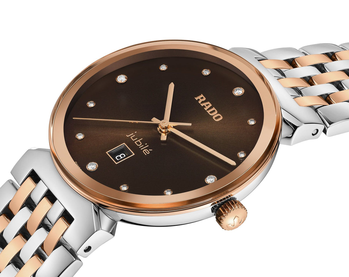 Rado Florence Quartz Women Watches in Round case & Brown Dial R48913763