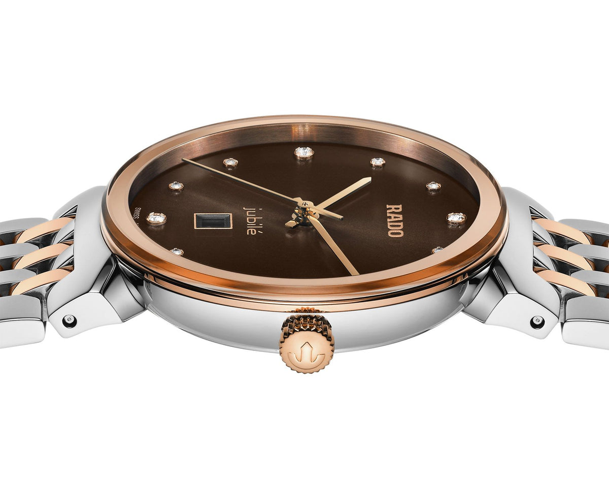 Rado Florence Quartz Women Watches in Round case & Brown Dial R48913763