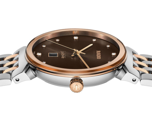 Rado Florence Quartz Women Watches in Round case & Brown Dial R48913763