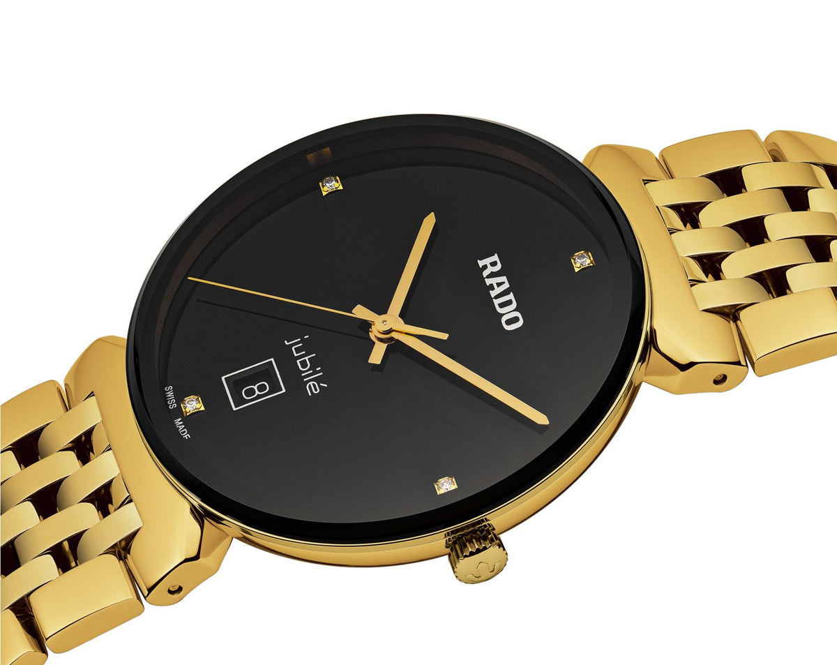 Rado Florence Quartz Unisex Watches in Round case & Black Dial R48914703