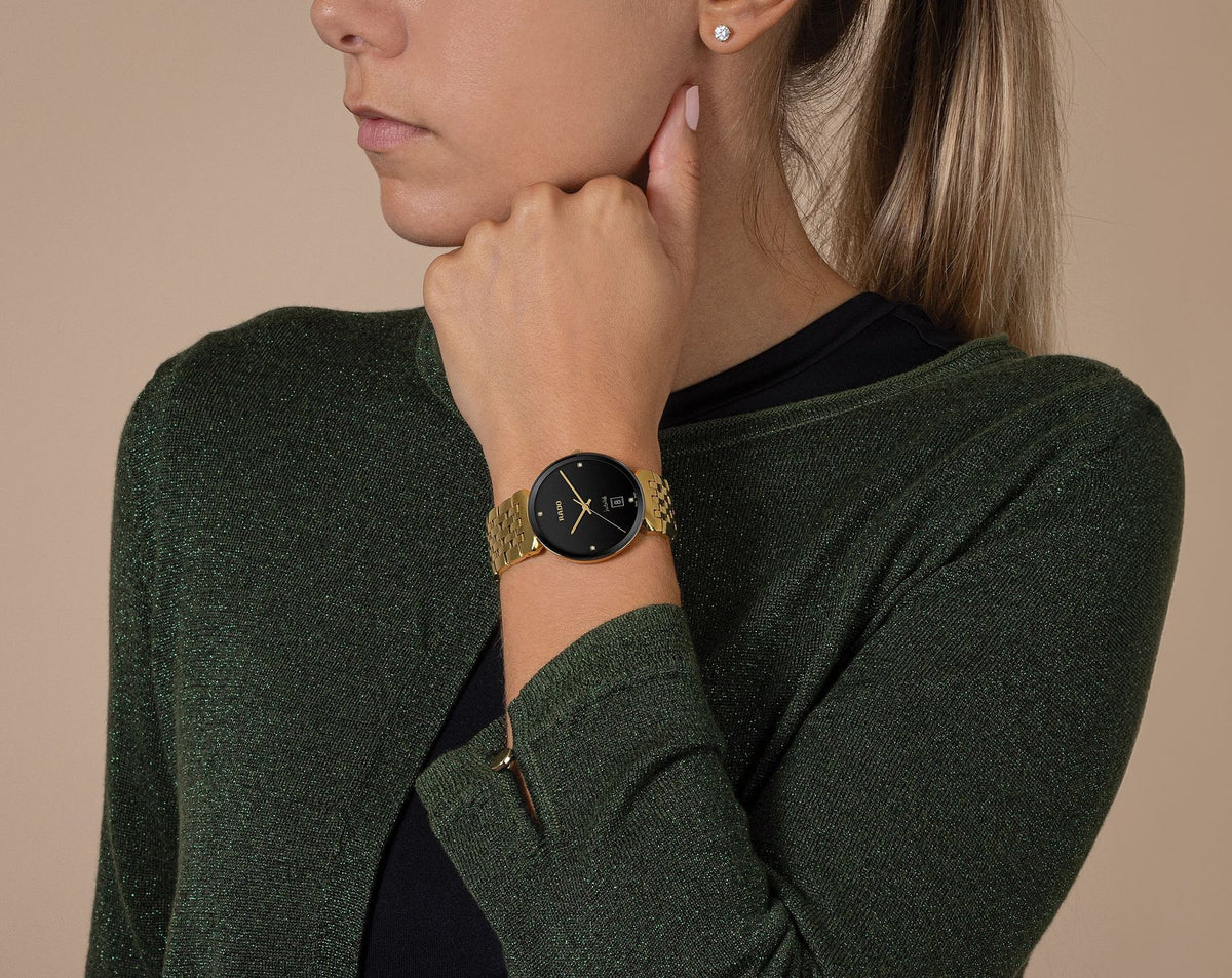 Rado Florence Quartz Unisex Watches in Round case & Black Dial R48914703