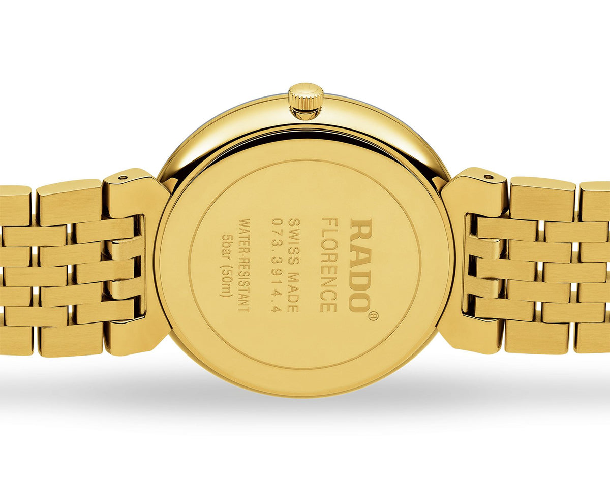 Rado Florence Quartz Unisex Watches in Round case & Black Dial R48914703
