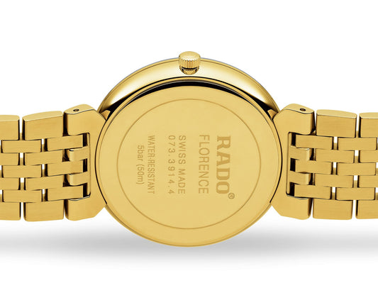 Rado Florence Quartz Unisex Watches in Round case & Black Dial R48914703