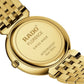 Rado Florence Quartz Unisex Watches in Round case & Gold Dial R48914713