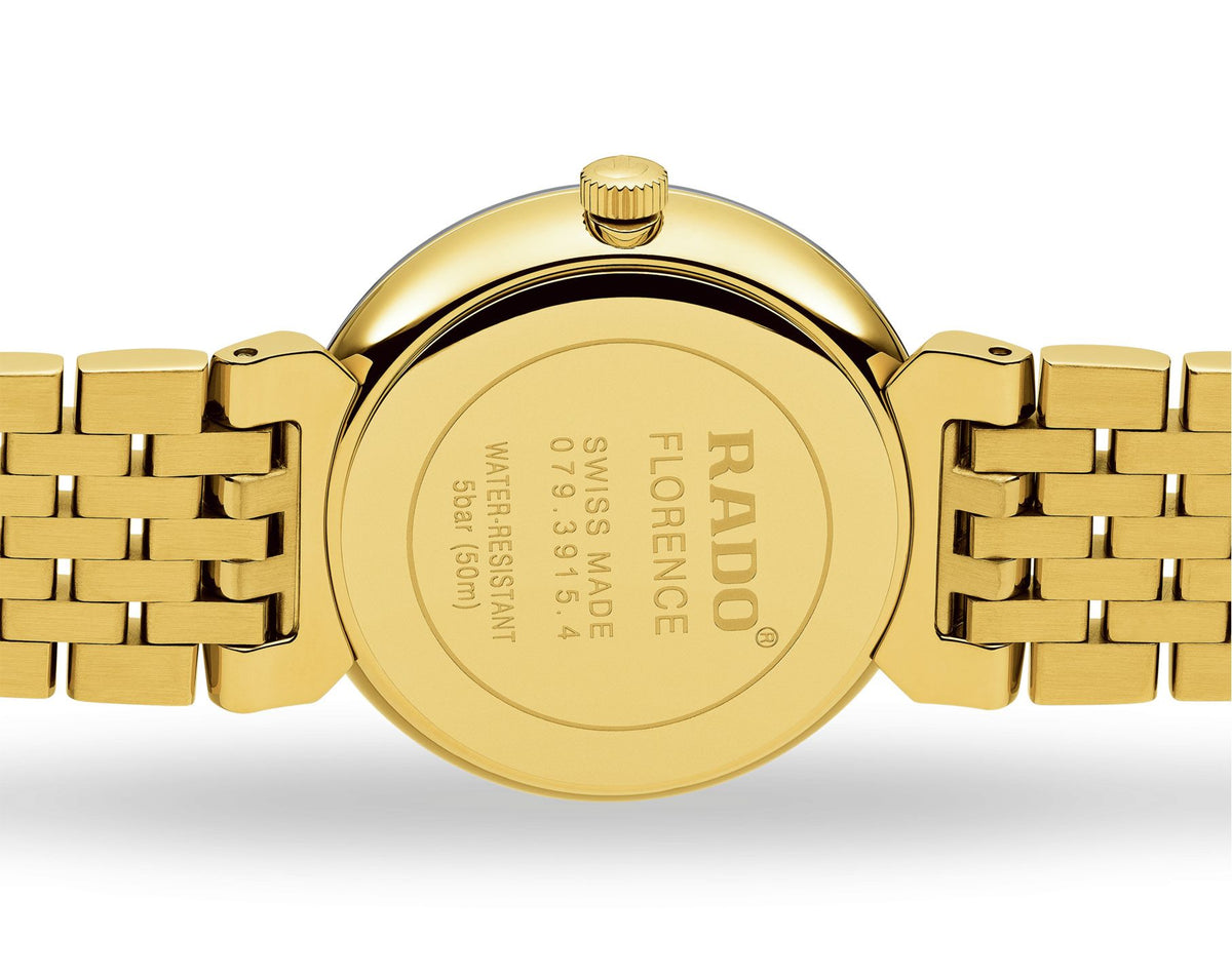 Rado Florence Quartz Women Watches in Round case & Black Dial R48915703