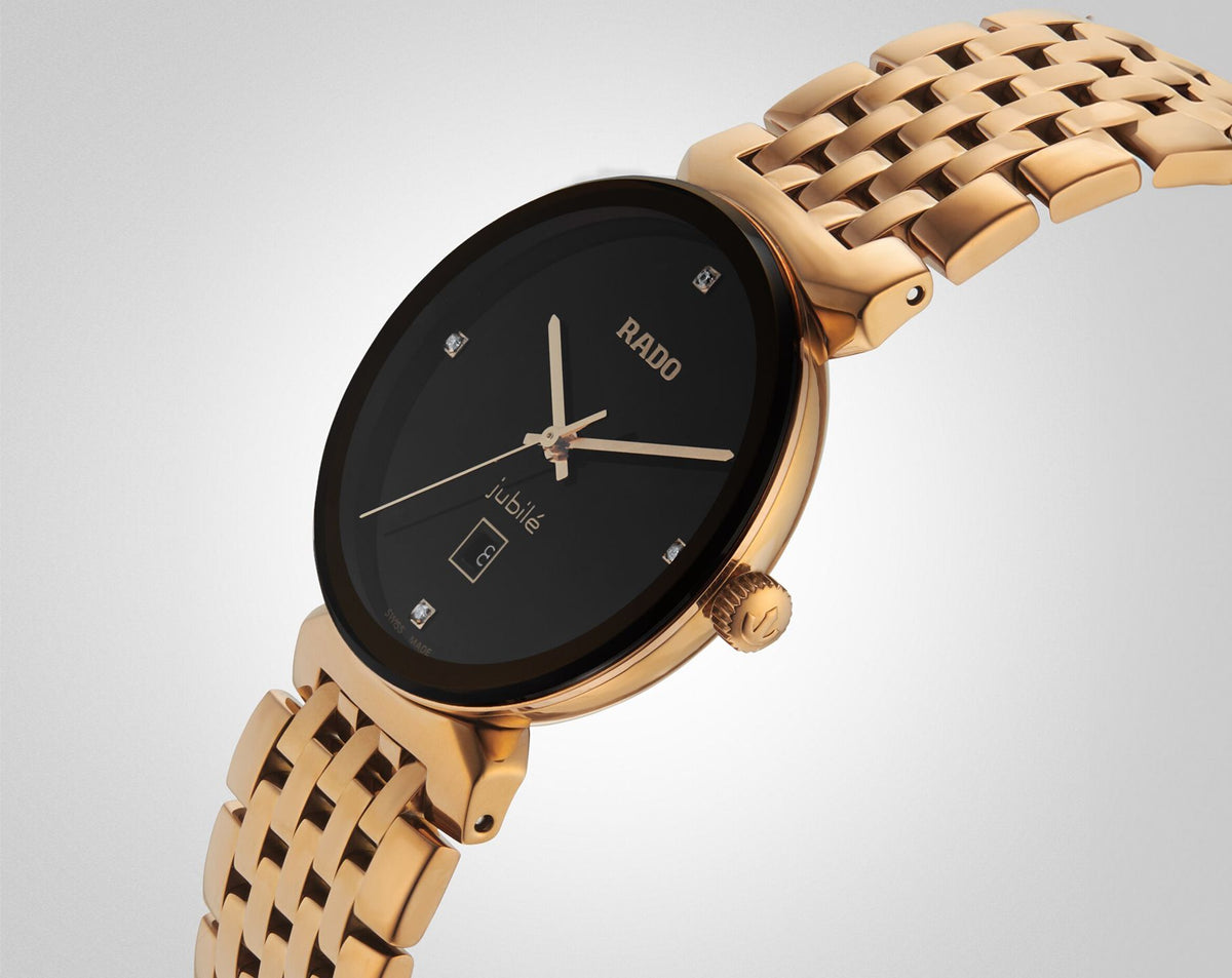 Rado Florence Quartz Unisex Watches in Round case & Black Dial R48916703
