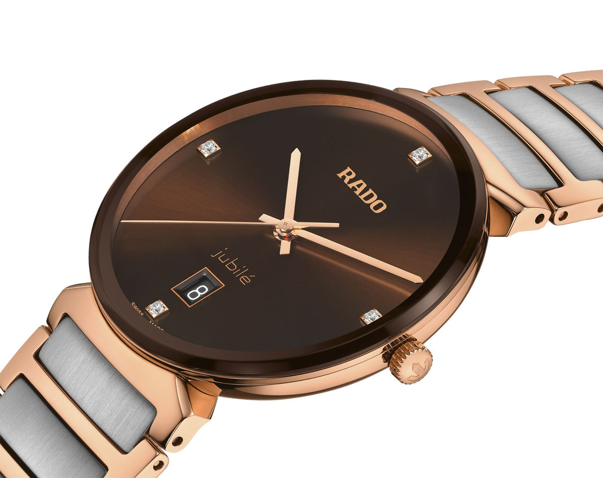 Rado Florence Quartz Women Watches in Round case & Brown Dial R48918703