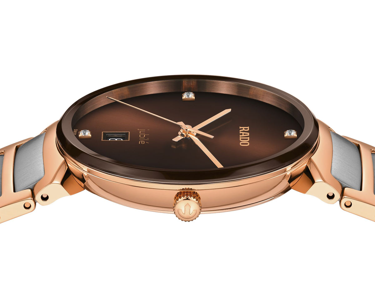 Rado Florence Quartz Women Watches in Round case & Brown Dial R48918703