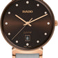 Rado Florence Quartz Women Watches in Round case & Brown Dial R48918713