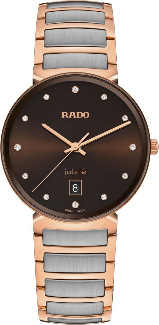 Rado Florence Quartz Women Watches in Round case & Brown Dial R48918713