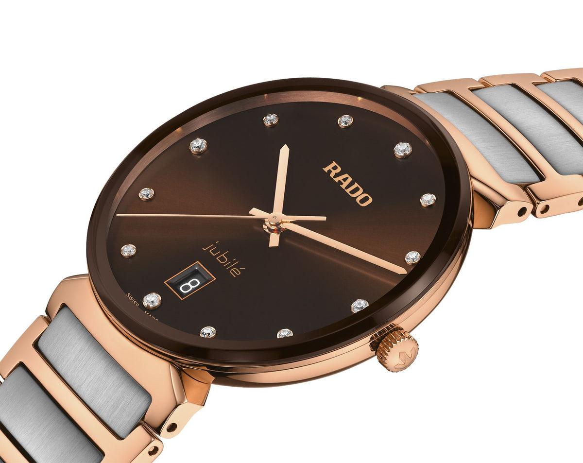 Rado Florence Quartz Women Watches in Round case & Brown Dial R48918713