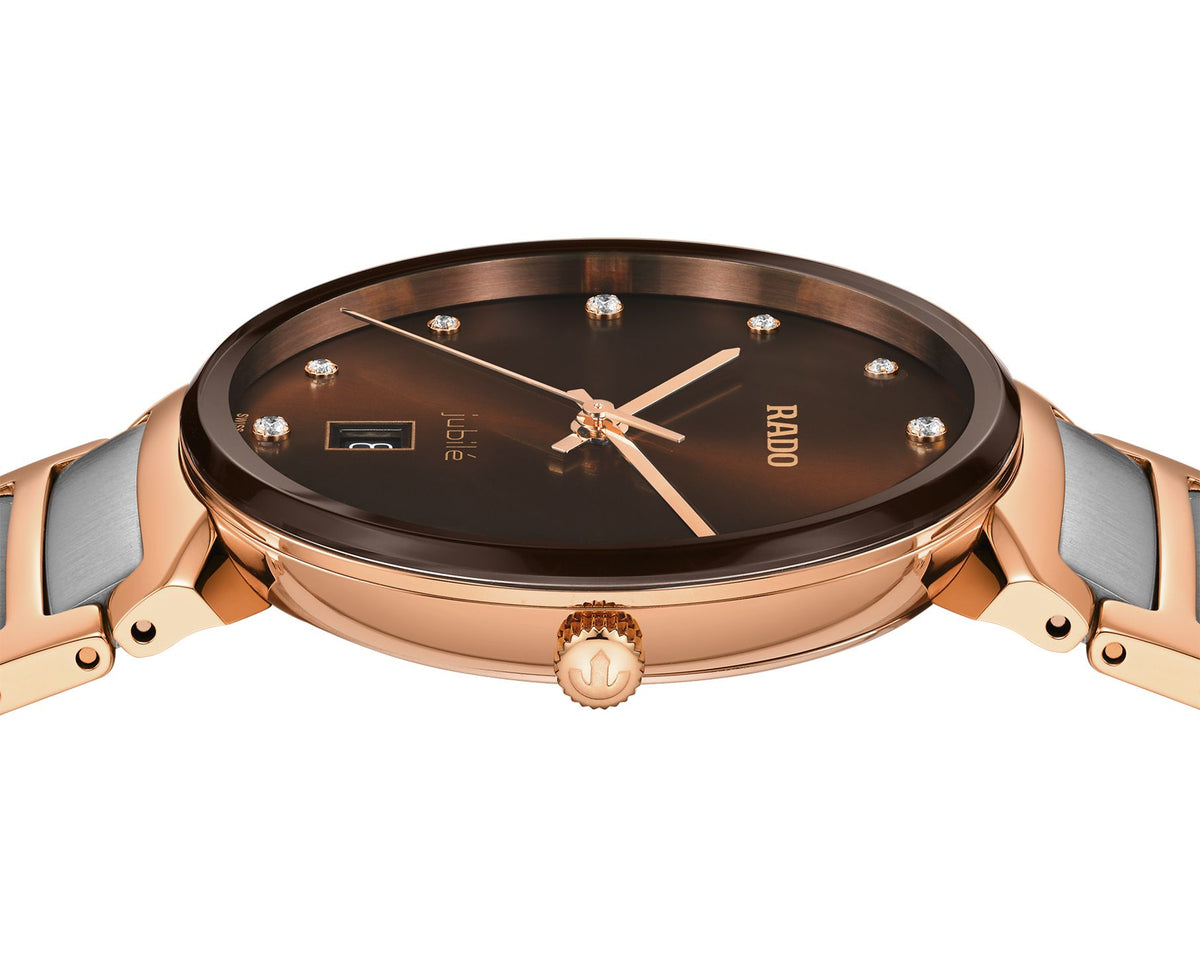 Rado Florence Quartz Women Watches in Round case & Brown Dial R48918713