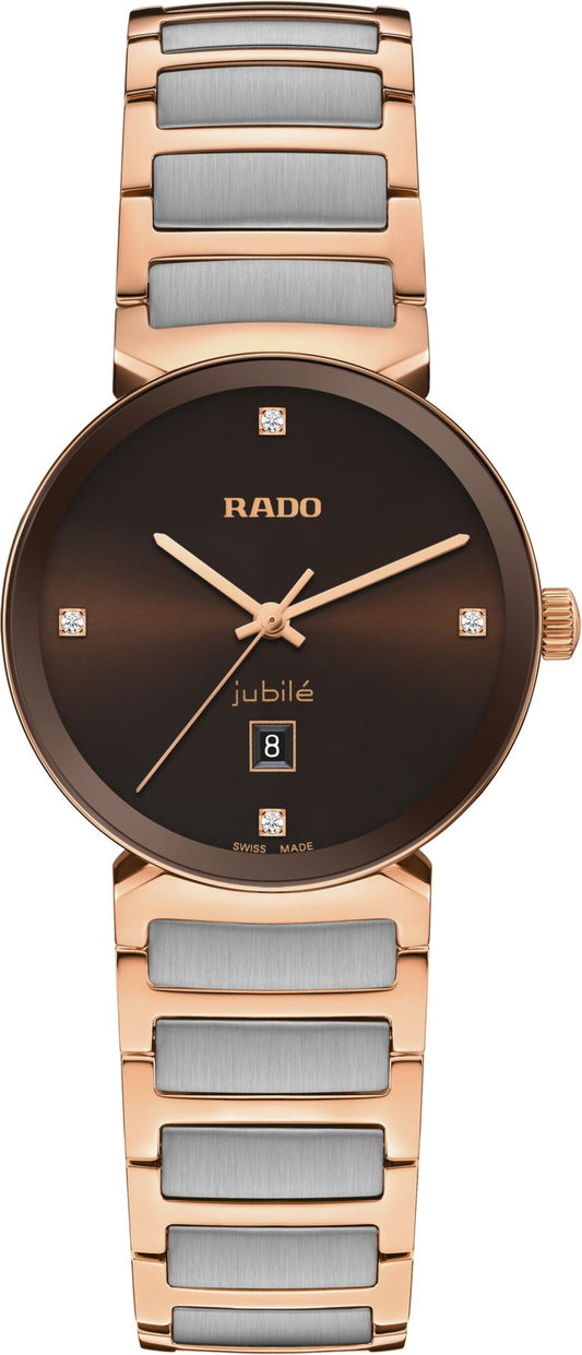 Rado Florence Quartz Women Watches in Round case & Brown Dial R48919703