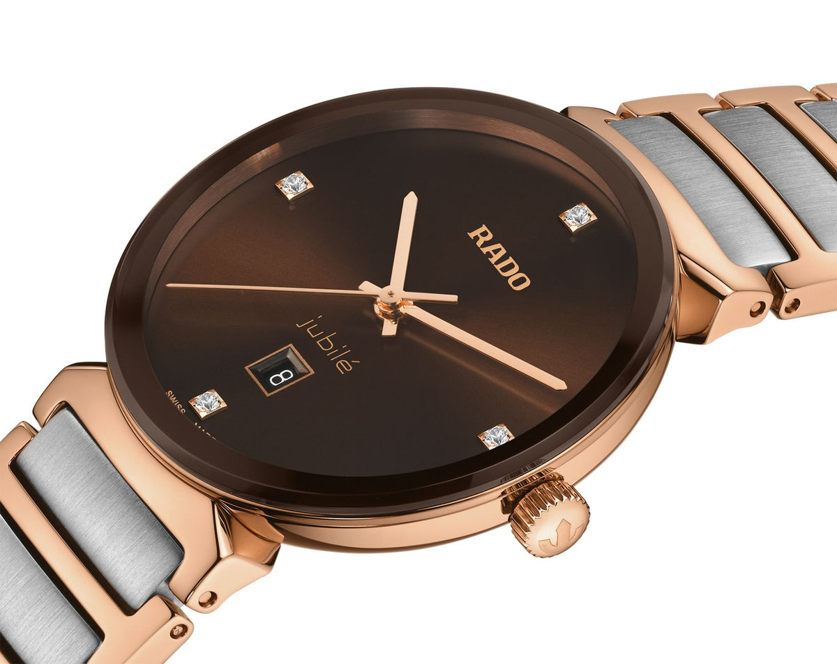 Rado Florence Quartz Women Watches in Round case & Brown Dial R48919703
