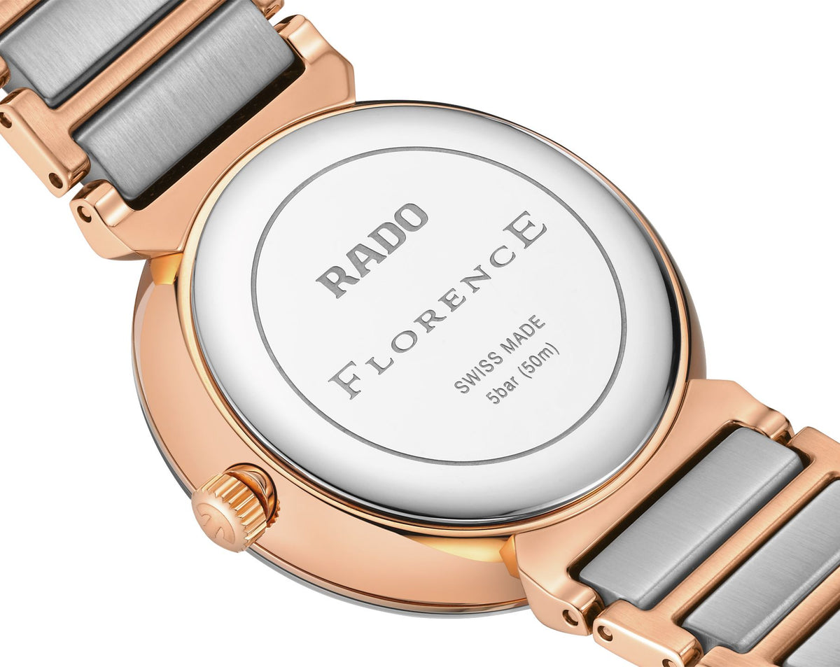 Rado Florence Quartz Women Watches in Round case & Brown Dial R48919703