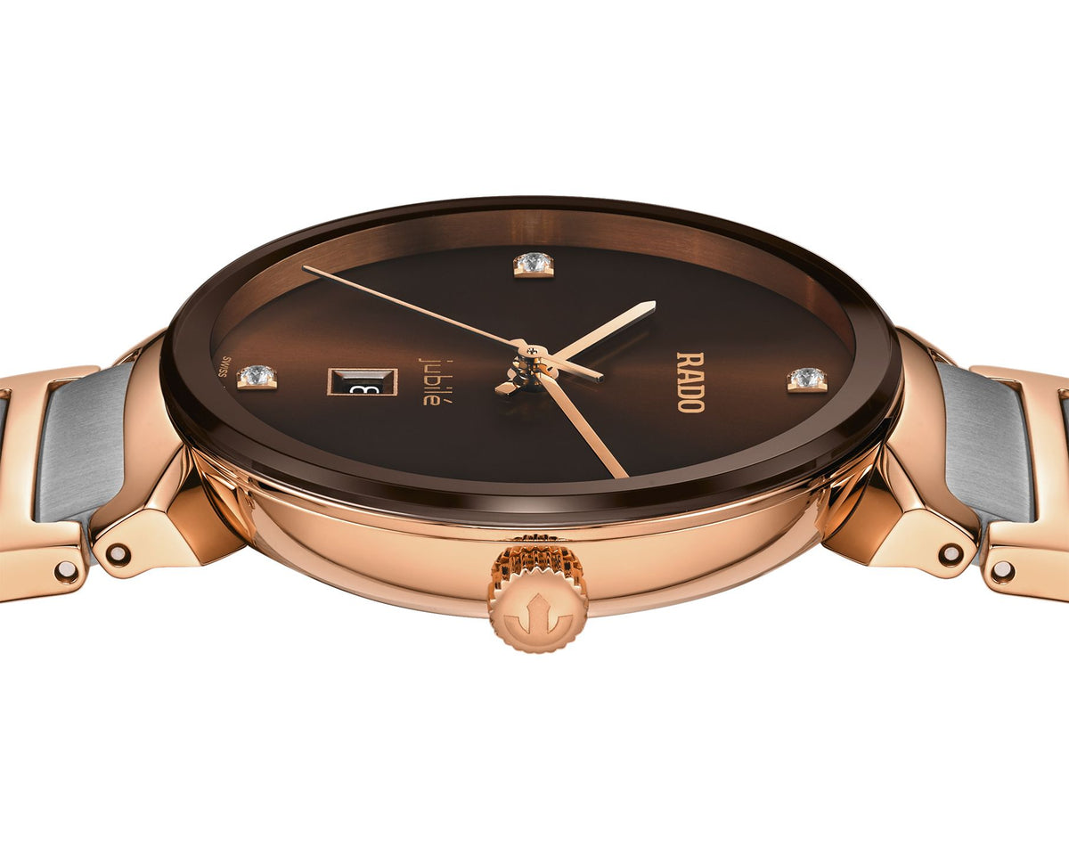 Rado Florence Quartz Women Watches in Round case & Brown Dial R48919703
