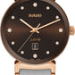 Rado Florence Quartz Women Watches in Round case & Brown Dial R48919713