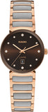 Rado Florence Quartz Women Watches in Round case & Brown Dial R48919713