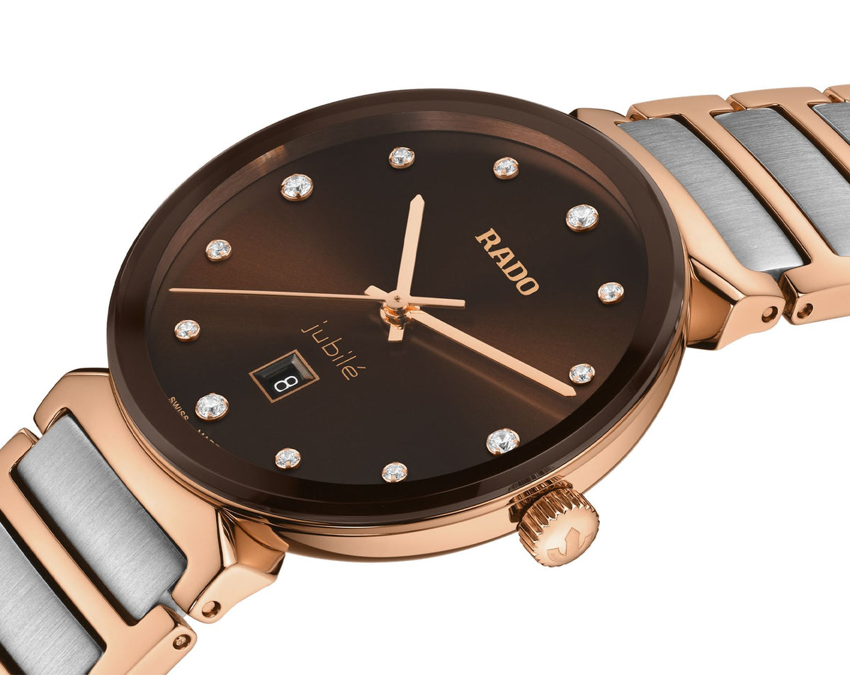 Rado Florence Quartz Women Watches in Round case & Brown Dial R48919713
