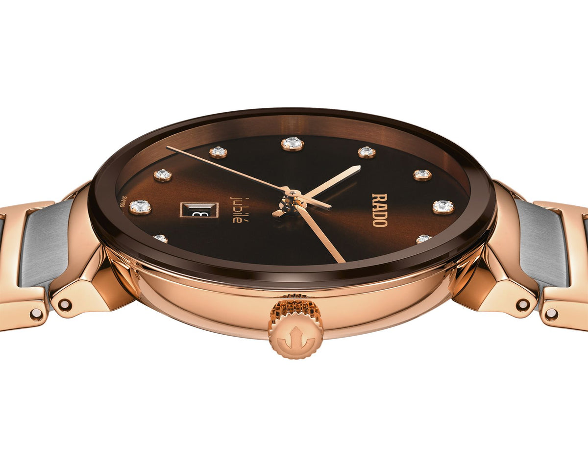 Rado Florence Quartz Women Watches in Round case & Brown Dial R48919713