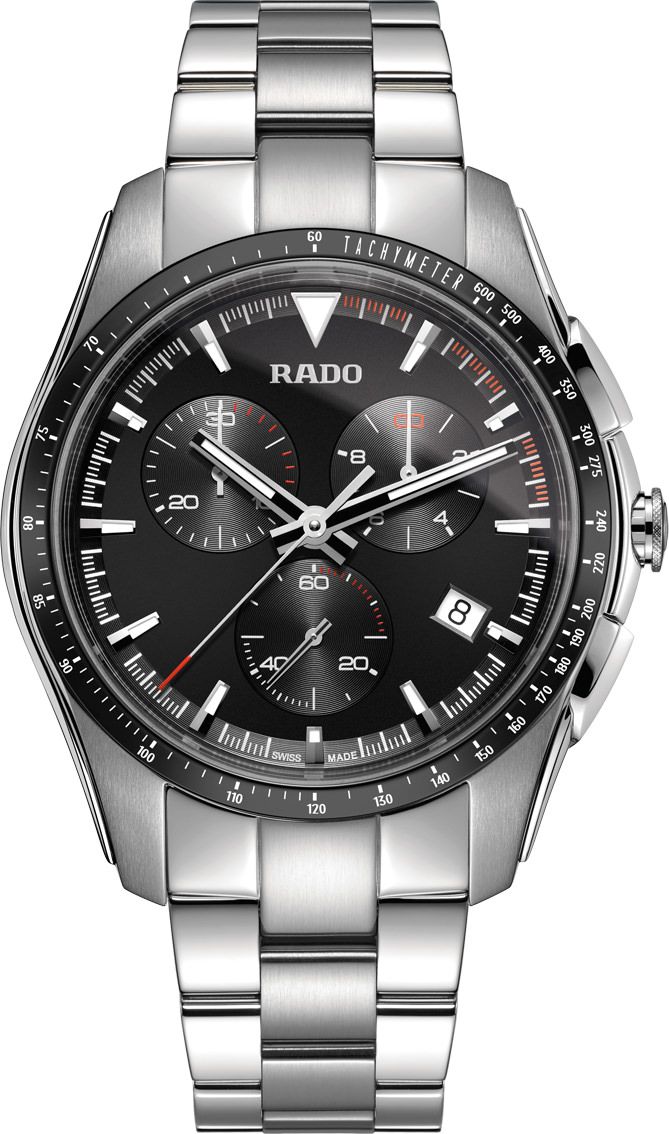 Rado HyperChrome Quartz Men Watches in Round case & Black Dial R32259153