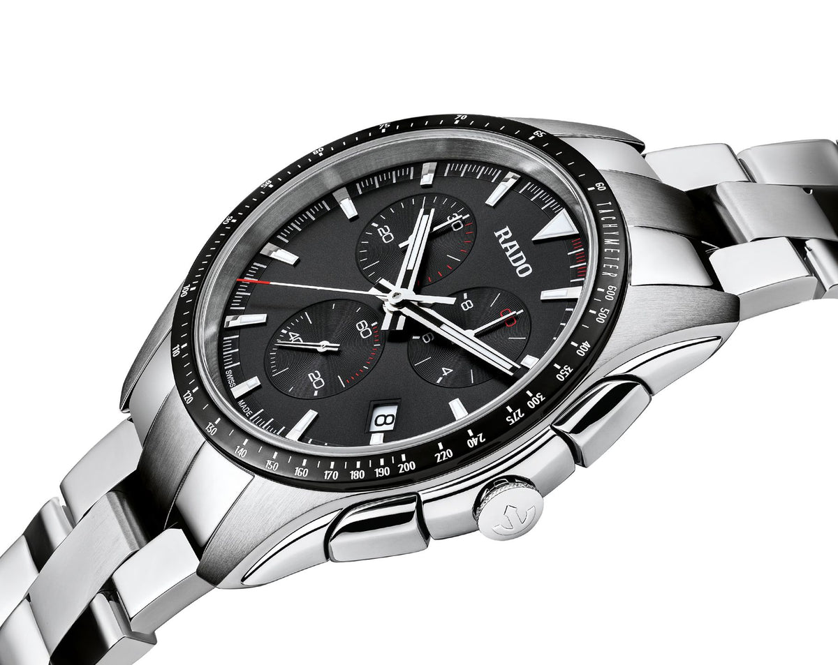 Rado HyperChrome Quartz Men Watches in Round case & Black Dial R32259153
