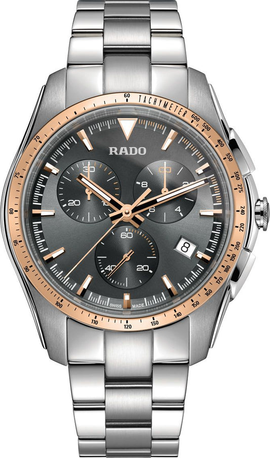 Rado HyperChrome Quartz Men Watches in Round case & Grey Dial R32259163