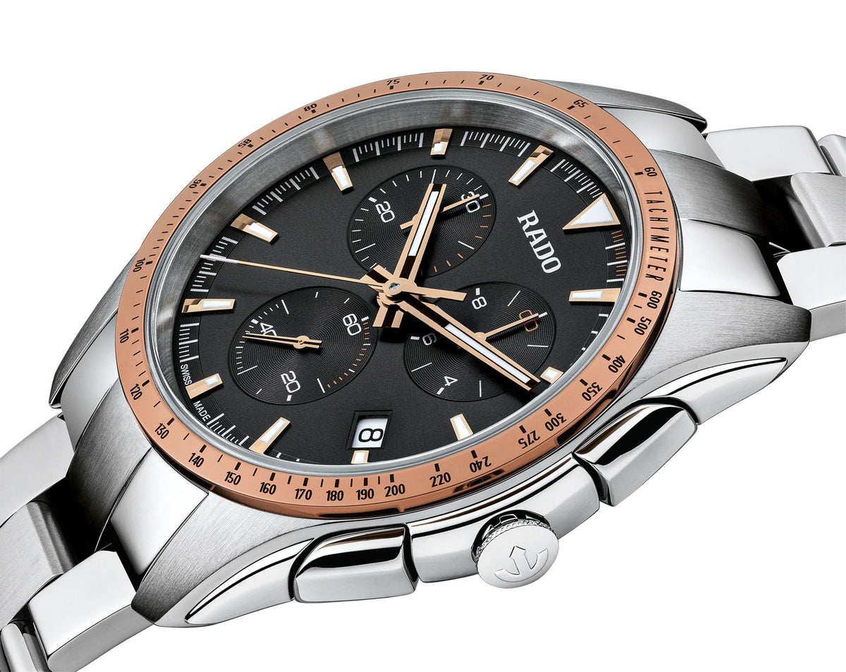 Rado HyperChrome Quartz Men Watches in Round case & Grey Dial R32259163